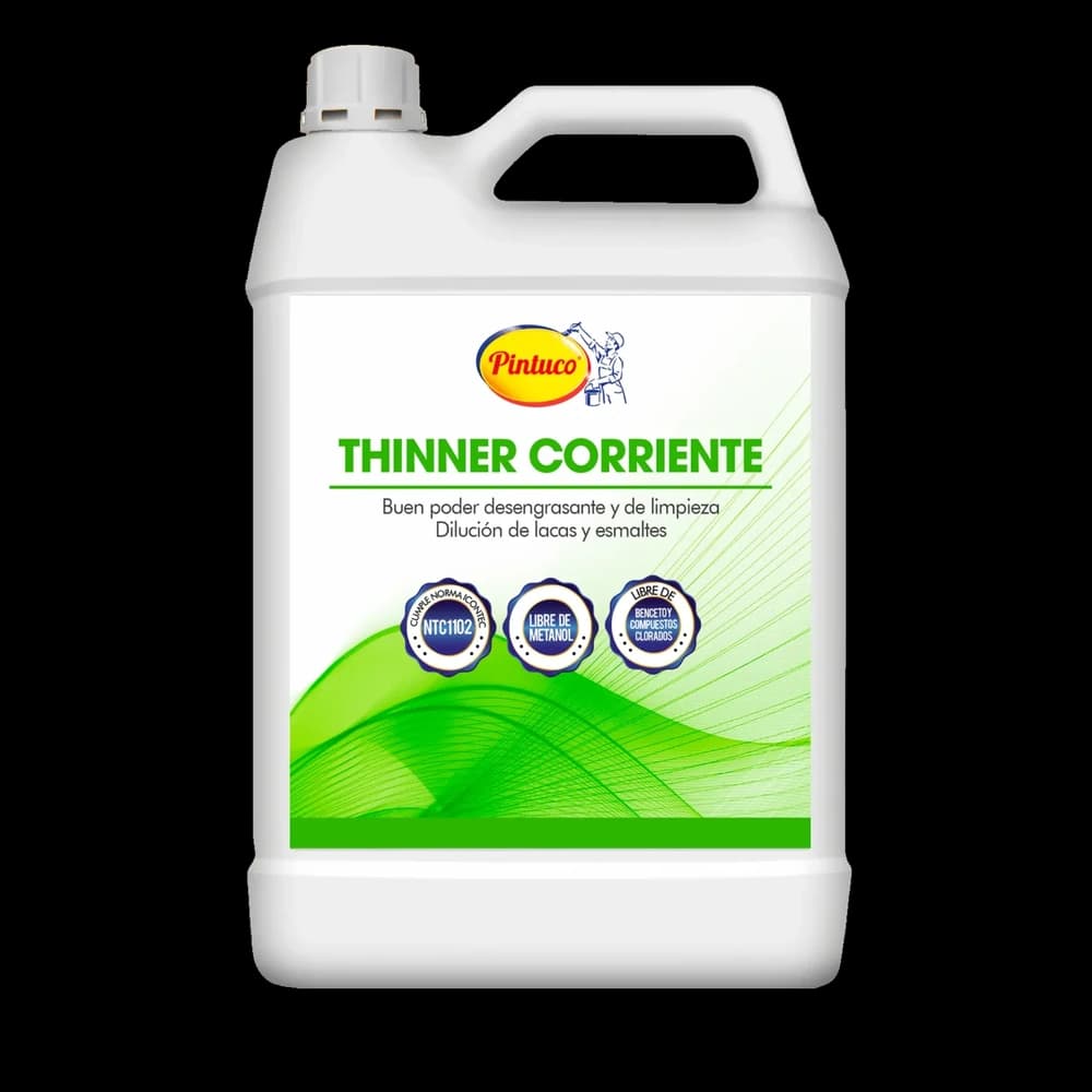 Thinner corriente botella