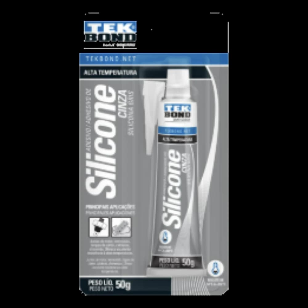 Silicona Acética Alta Temperatura 50 g Tekbond