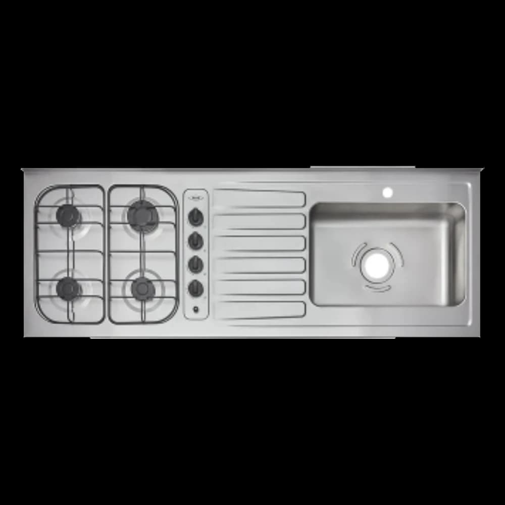 Cocina MC Meson Inox Estufa 4P
