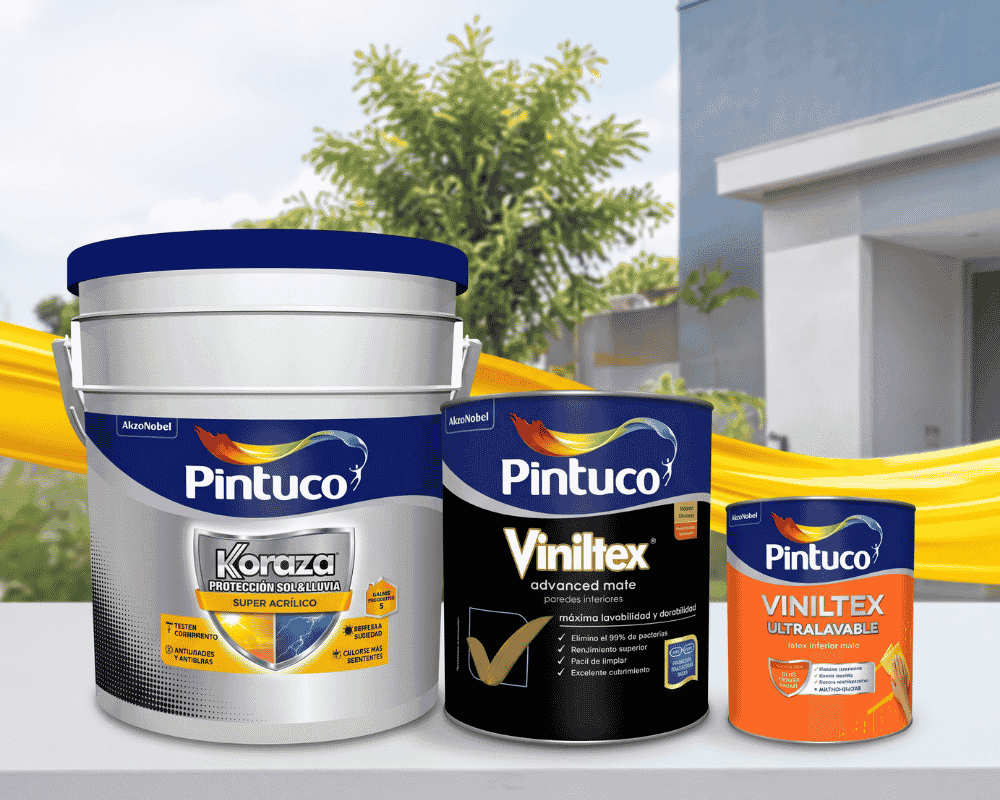 Pinturas interior y exterior